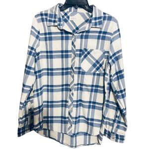 Thread and Supply Blue and White Checkered Shirt